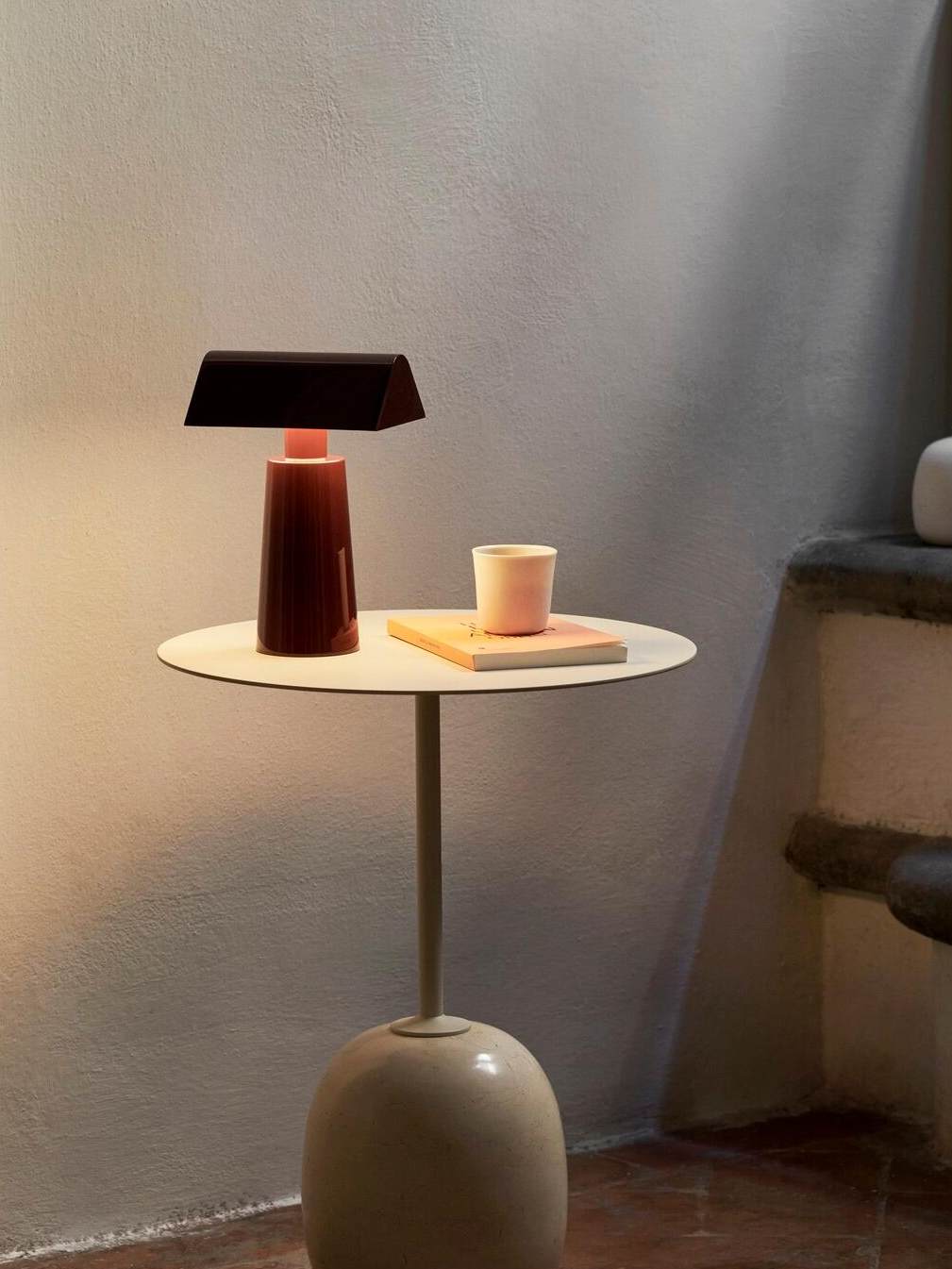 Vintage Rechargeable Desk Lamp with USB Port