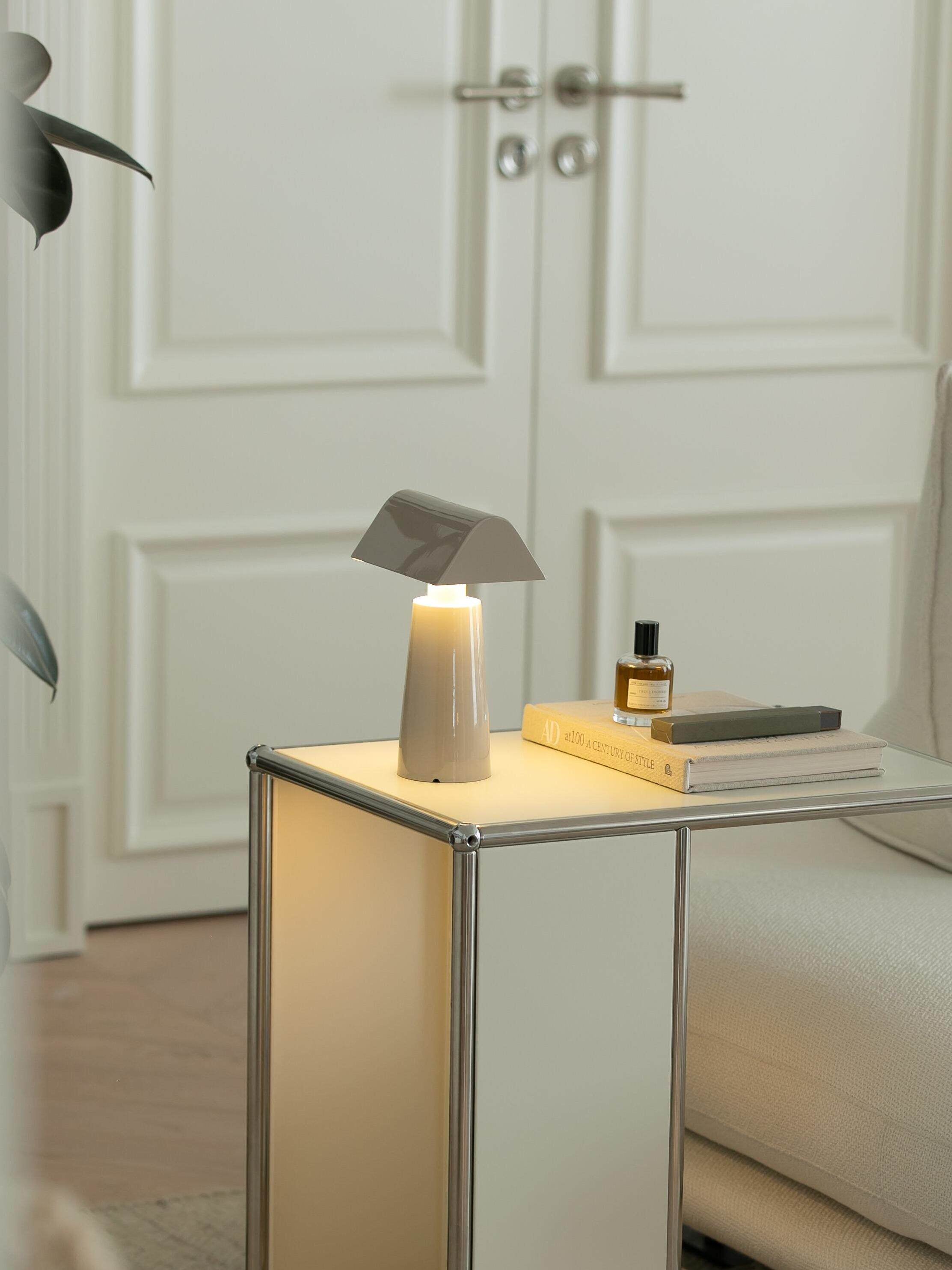 Vintage Rechargeable Desk Lamp with USB Port