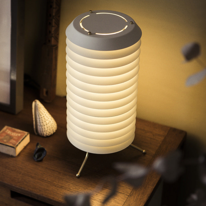 Multi-Layer Retro Metal Table Lamp