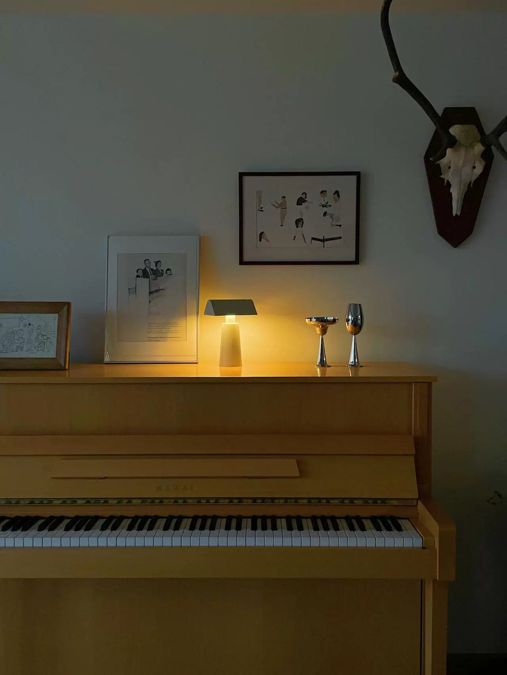 Vintage Rechargeable USB Desk Lamp