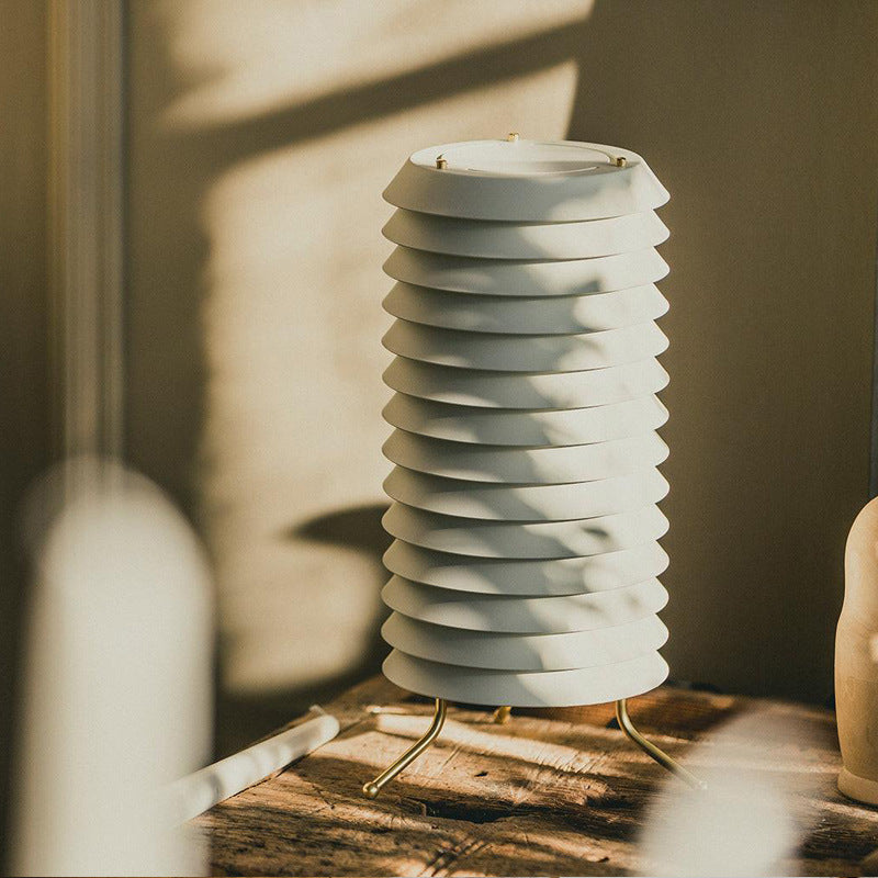 Multi-Layer Retro Metal Table Lamp