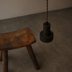 Wabi-Sabi Brass Pendant Light