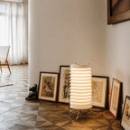 Multi-Layer Retro Metal Floor Lamp