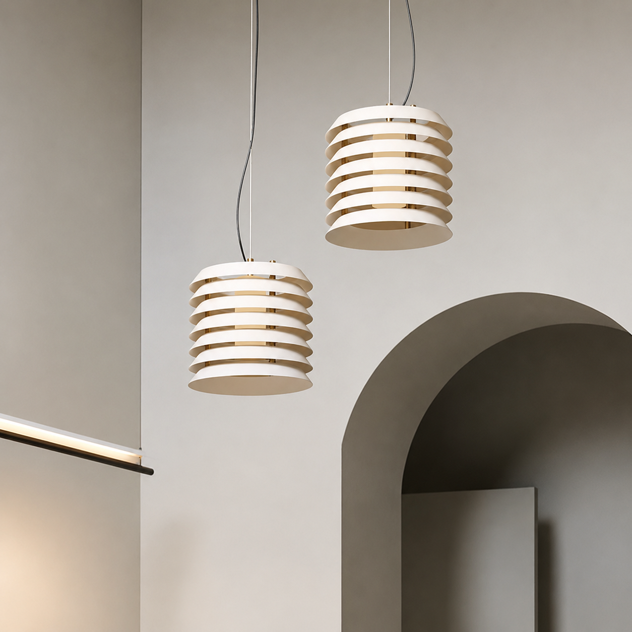 Multi-Layer Retro Pendant Light