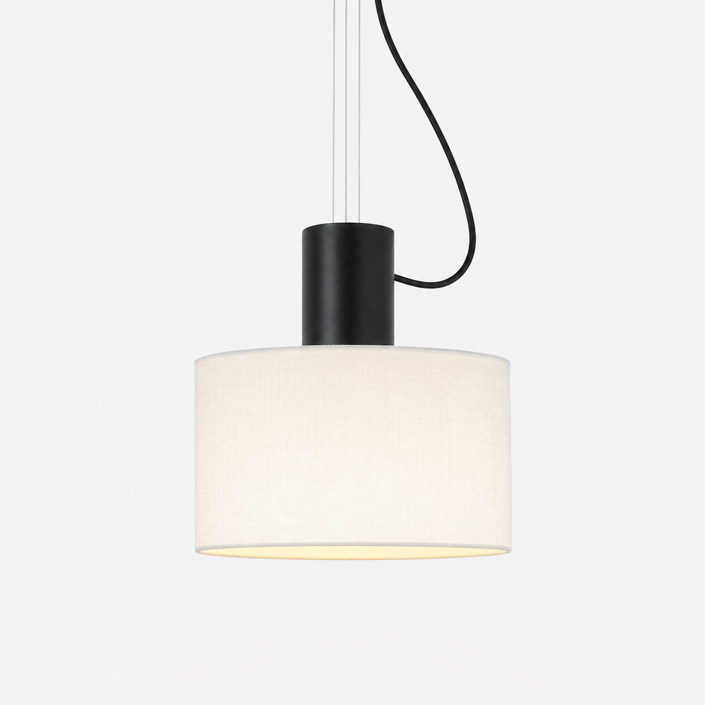 Vintage Wabi-Sabi Pendant Light - black studio product image
